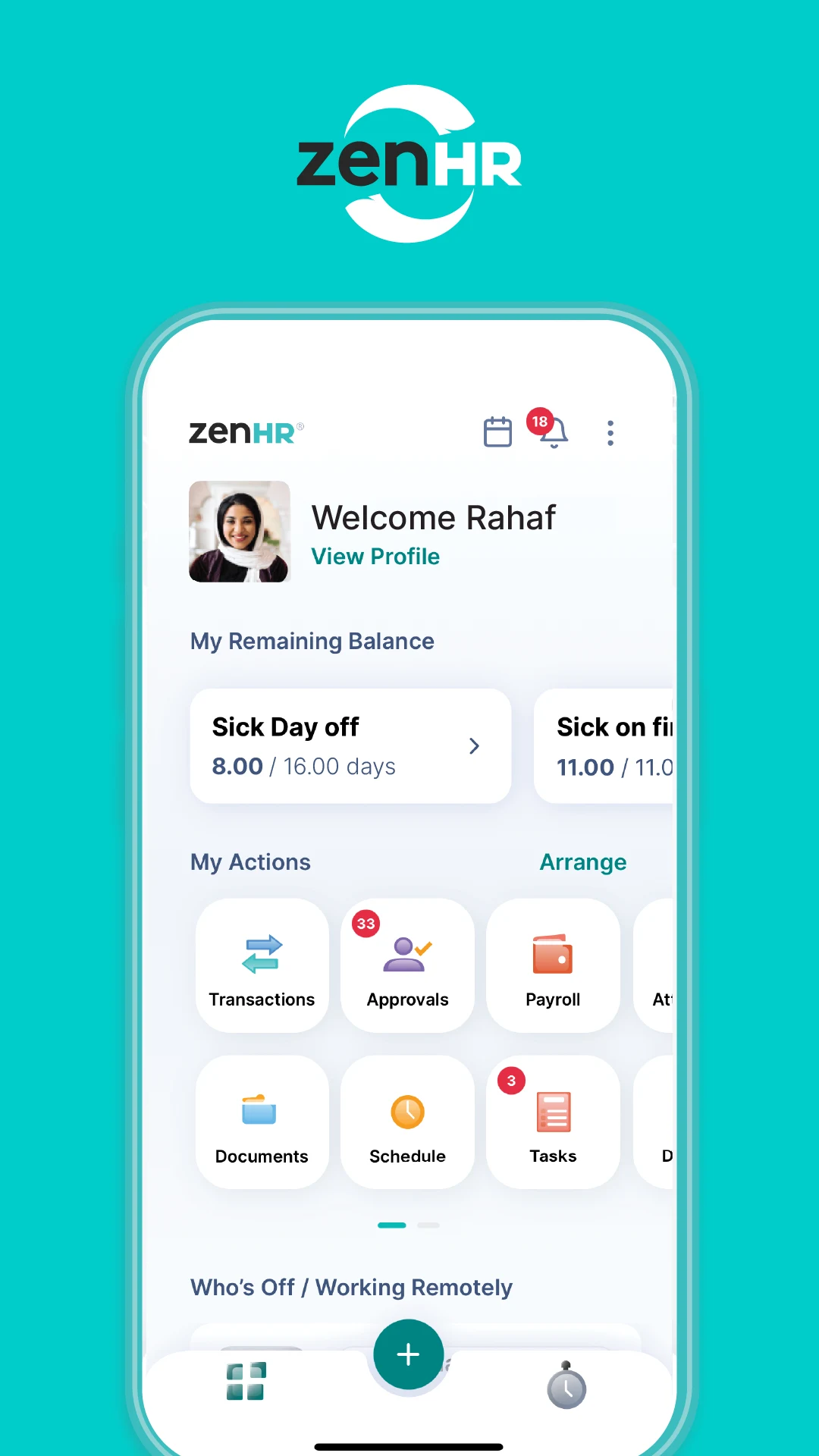 ZenHR - HR Software screenshot